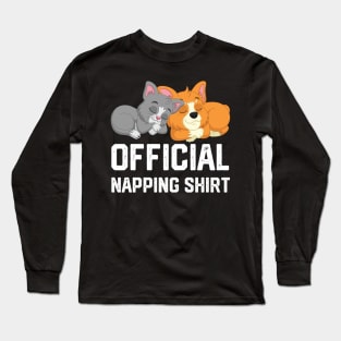 officiall napping shirt Long Sleeve T-Shirt